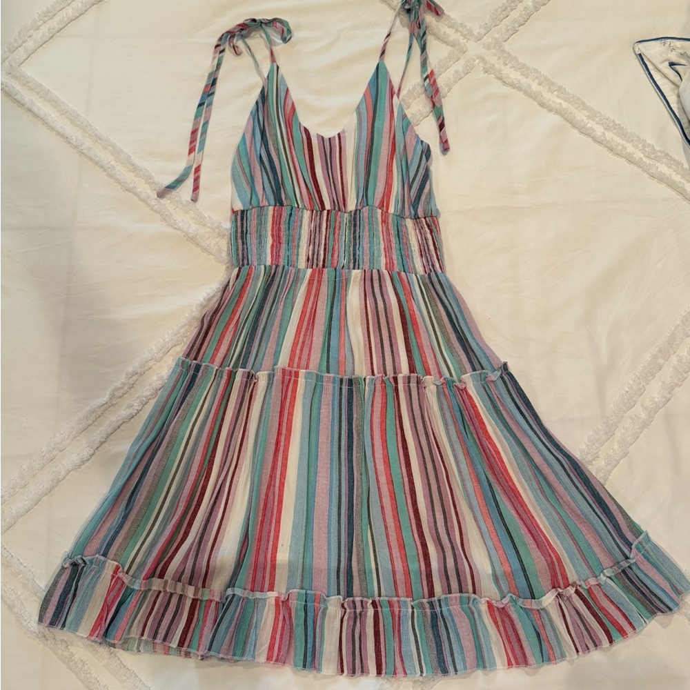 Main Strip Pastel Striped Dress